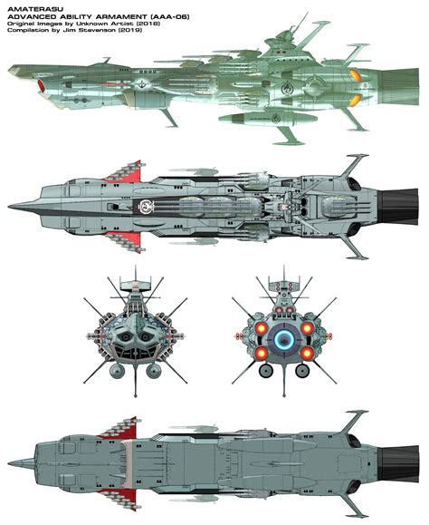 Space Battleship Yamato Database New Ships As Of January 2 2020