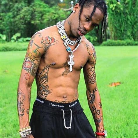 Play travis scott and discover followers on soundcloud | stream tracks, albums, playlists on desktop and mobile. Travis Scott's 39 Tattoos & Their Meanings - Body Art Guru