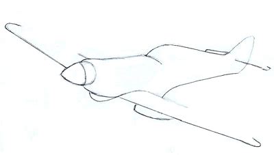Draw a curved line near the front of each engine to add detail. How to Draw a Fighter Plane - Draw Step by Step