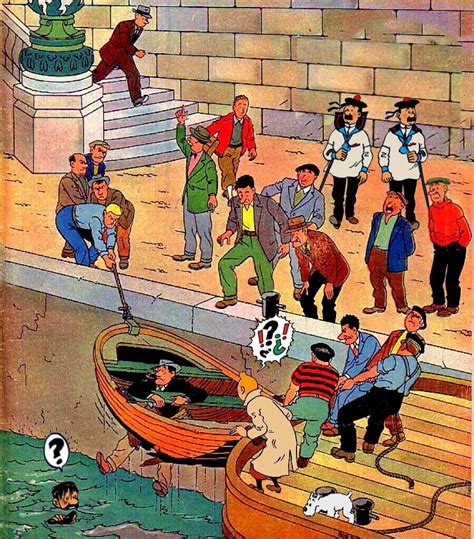 Comic Books Art Comic Book Cover Captain Haddock Herge Tintin Ligne
