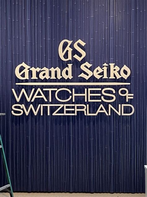 Custom Fabrication Of Grand Seiko Display By Arch Production And Design