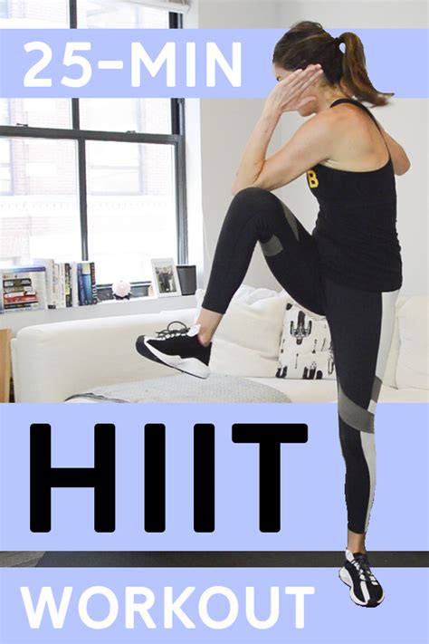25 Minute At Home Hiit Workout No Equipment Needed Laptrinhx News