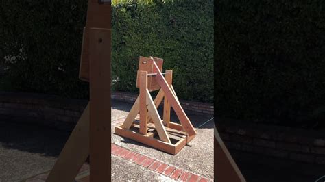 Trebuchet Test Without Projectile Youtube