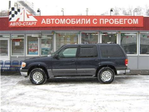 Black lower front and rear bumpers. 1999 FORD Explorer specs: mpg, towing capacity, size, photos