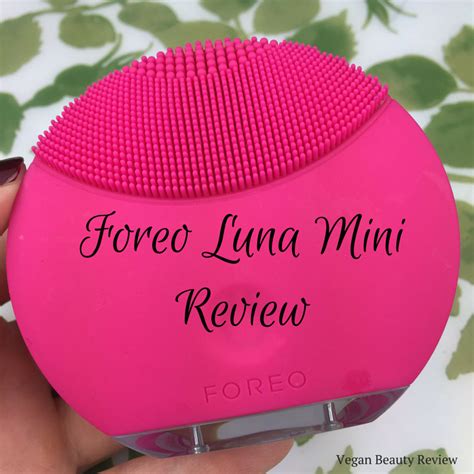 Foreo Luna Mini Facial Cleansing Brush Review Vegan Beauty Review