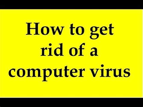 Click the check box in the lower left that says share computer sound 6. How to get rid of a computer virus - YouTube