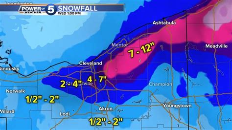 What To Expect As Lake Effect Snow Could Bring 7 12 Inches To Parts Of