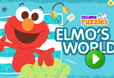 🕹️ Play Sesame Street Sesame Puzzles Elmos World Game Free Online