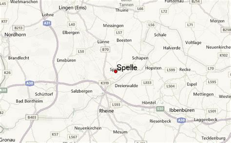It is situated approximately 20 km southeast of lingen, and 10 km north of rheine. Spelle Stadsgids