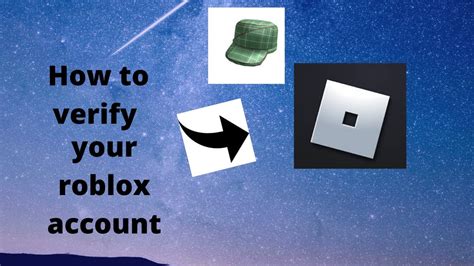 How To Verify Your Roblox Account Youtube