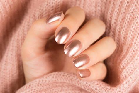 Rose Gold Acrylic Nails ️ Perfect Nails For All Occasions