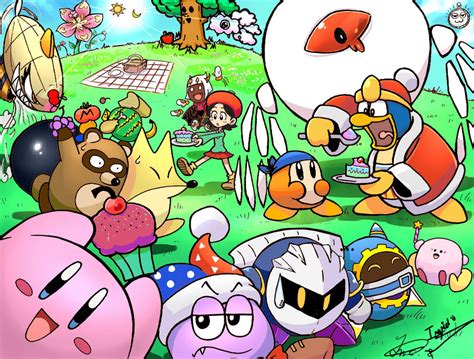 The Great Kirby Friends Collab By Siczak On Deviantart