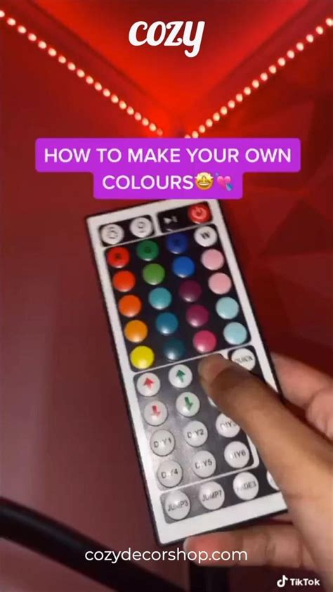 How To Make Your Own Custom Colors On Led Lights