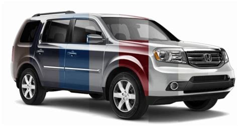 2015 Honda Pilot Colors Guide In 8 Animated Turntables