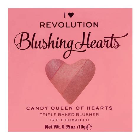 Buy Makeup Revolution Blushing Hearts Triple Baked Blusher Candy Queen