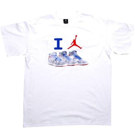 35 Nike Air I Love Jordan 1 I Tee White Ny Fashion Off White Shirt 2xl