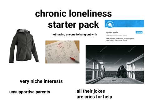 Chronic Loneliness Starterpack R Starterpacks Starter Packs Know