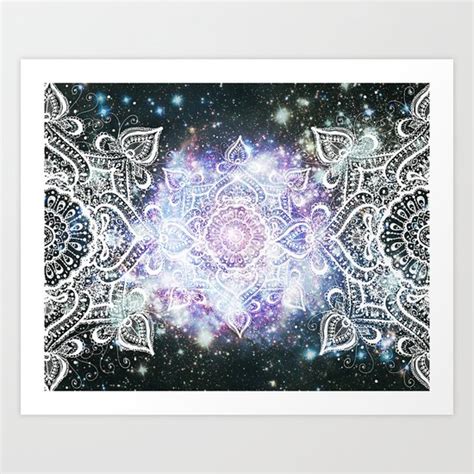 Celestial Mandala Art Print By Jenndalyn Society6