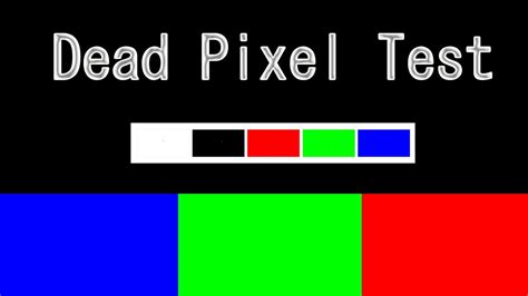 Dead Pixel Check Monitor Apopeak