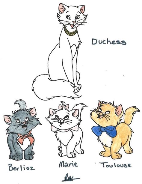 What Are The Names Of The Aristocats Kittens Krista Has Edwards