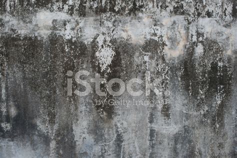 Grunge Concrete Cement Rough Wall In Industrial Building Detaile Stock