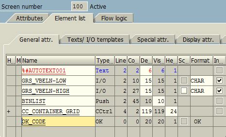 Sap Abap Tutorial Alv Grid Example With Cl Gui Alv Grid And Screen