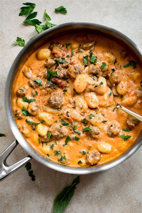 Chicken and gnocchi recipe healthy. 26 Quick and Easy One Pot Meals - The Salty Marshmallow