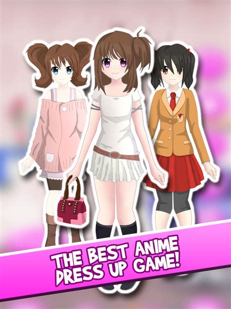 App Shopper Anime Girl Dressup Chibi Character Games For