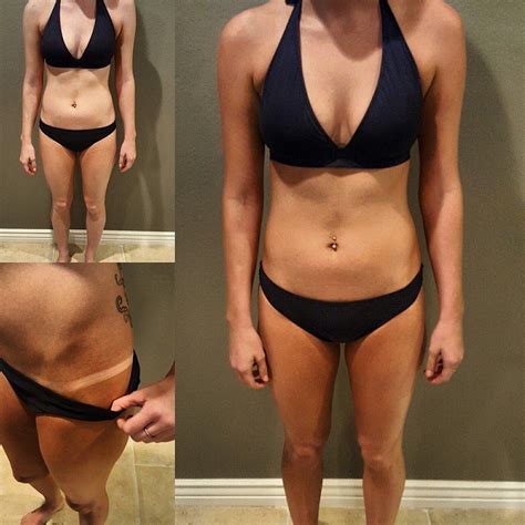 Spray Tan Before And After By Katastic Tans Using Aviva Labs City Tan