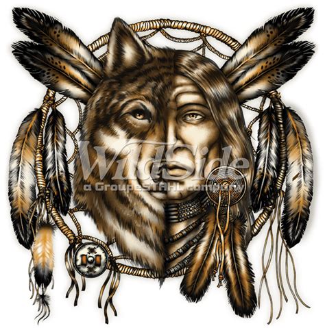 Dreamcatcher Indian Wolf Dream Catchers Hd Png Download Original
