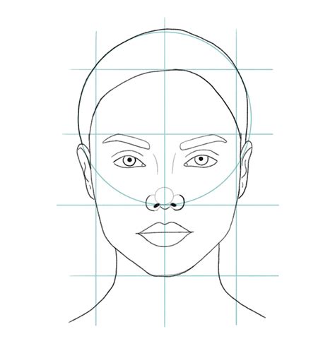 Ein Weibliches Gesicht Zeichnen Schritt Für Schritt Draw With Sabrillu