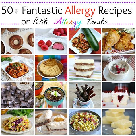 Allergy Friendly Recipe Round Up Petite Allergy Treats