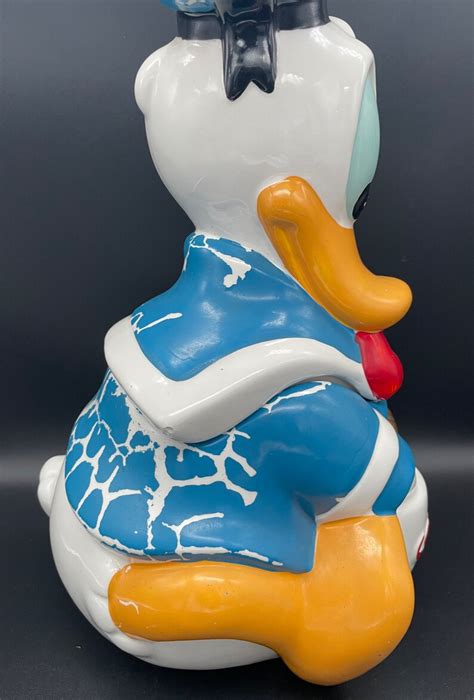 1980s Donald Duck By Hoan Ltd Cookie Jar Etsy