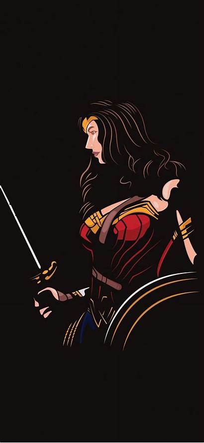 Dc Comics Wonder Woman Superhero Phone Wallpapers