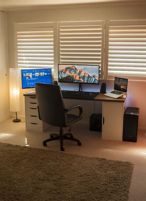 Our desks weren't made for us. My updated desk setup! - (video to come) in 2020 | Desk ...