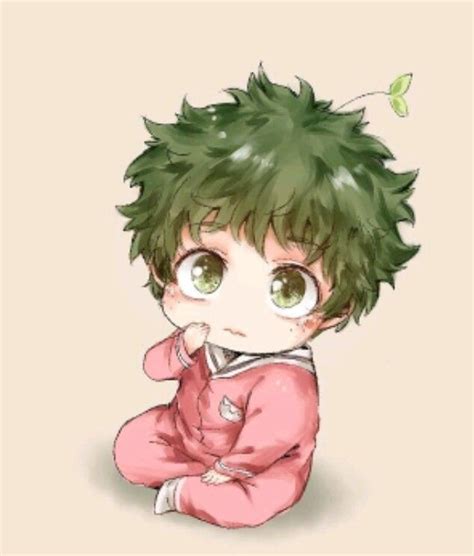 My Hero Cute Academia Deku Fan Art