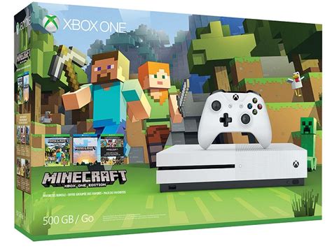 Xbox One S Mashes Up With Minecraft In A New Console Bundle For 300