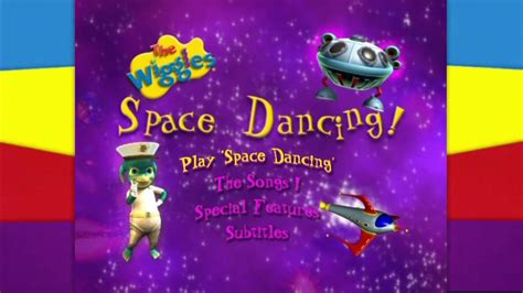 The Wiggles Space Dancing Dvd Menu 2003 Youtube