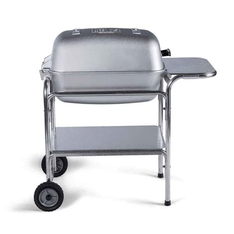 That's because charcoal reaches higher temperatures than gas. PK Grills PK Original Charcoal Portable Grill Review