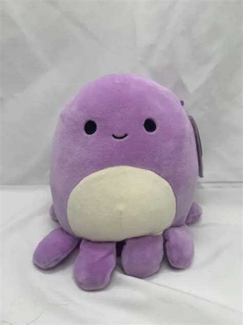 Squishmallows 8and Violet The Octopus Soft Plush Kellytoy Purple New 999 Picclick