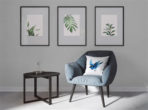 Illustration With Oil Painted Flying Blue Bird With Spread Etsy