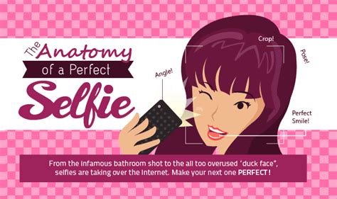 The Anatomy Of A Perfect Selfie Infographic Visualistan