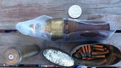 National Firearms Amnesty Suspected Wwii Artillery Detonator Found In
