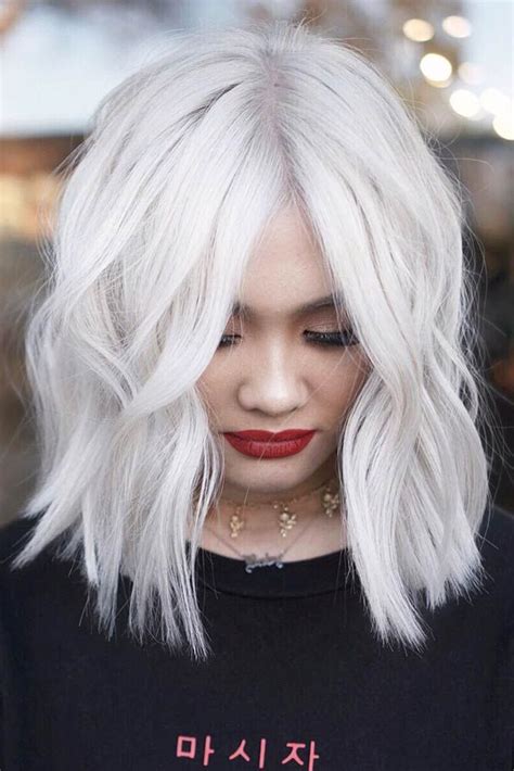 35 Stunning Shoulder Length Bob Ideas For Every Woman Short White