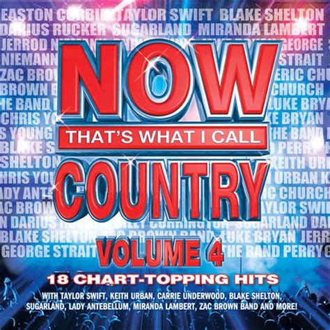 Buy Now Thats What I Call Country Vol 4 Online Sanity