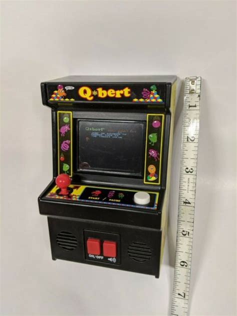 Qbert Mini Arcade Game Machine Ebay