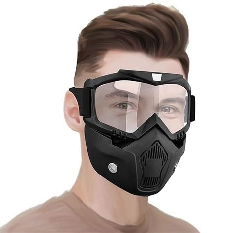 Otoroys 3 In 1 Bike Scoter Motorcycle Protective Goggles Bike Face Mask