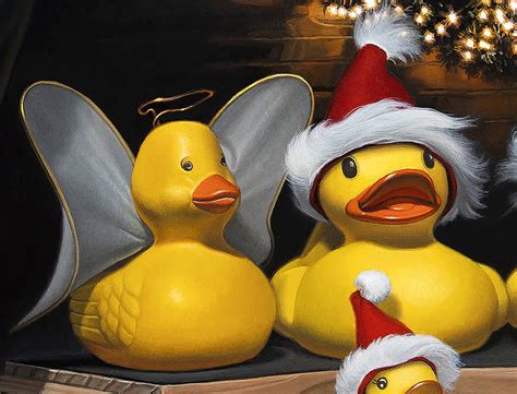 Duck The Halls Painting By Kevin Grass