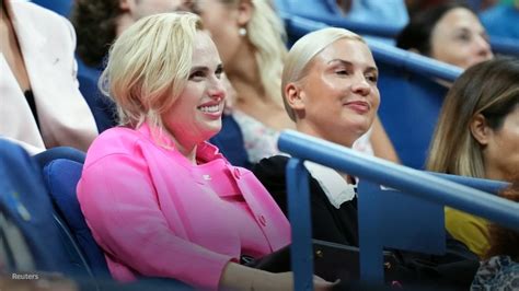 Rebel Wilson And Girlfriend Ramona Agruma Kiss At U S Open