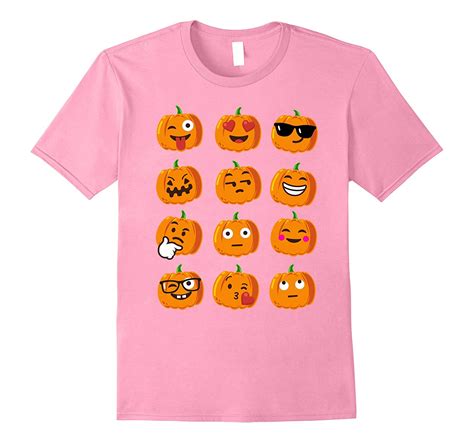 Kids Pumpkin Emoji Faces T Shirt Emoji Halloween Costume Sfs
